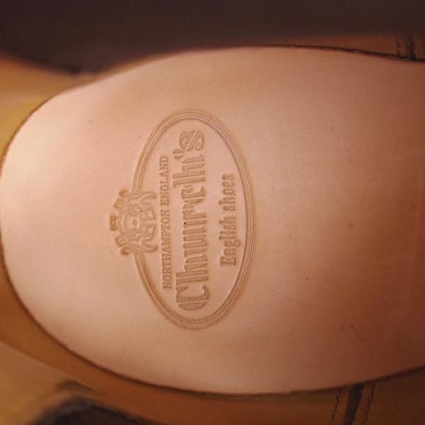 極美品★チャーチ(レディース) SIZE 36.5【定価￥160,600-★MONMOUTH/サイドゴアブーツ】黒/ポリッシュドバインダーカーフ/Church's★j075
