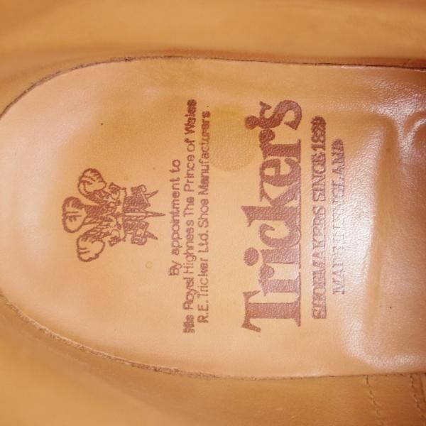★トリッカーズ SIZE 7(左)/7.5(右)【定価￥104,500-★ダイナイトソール仕様/STOW】ストウ/5634/カントリーブーツ/濃茶/Tricker's★j077