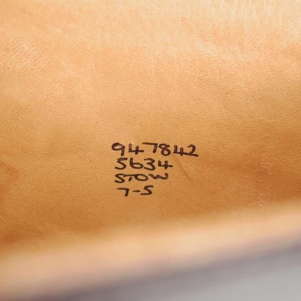 ★トリッカーズ SIZE 7(左)/7.5(右)【定価￥104,500-★ダイナイトソール仕様/STOW】ストウ/5634/カントリーブーツ/濃茶/Tricker's★j077