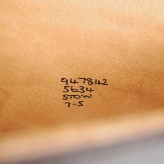 ★トリッカーズ SIZE 7(左)/7.5(右)【定価￥104,500-★ダイナイトソール仕様/STOW】ストウ/5634/カントリーブーツ/濃茶/Tricker's★j077