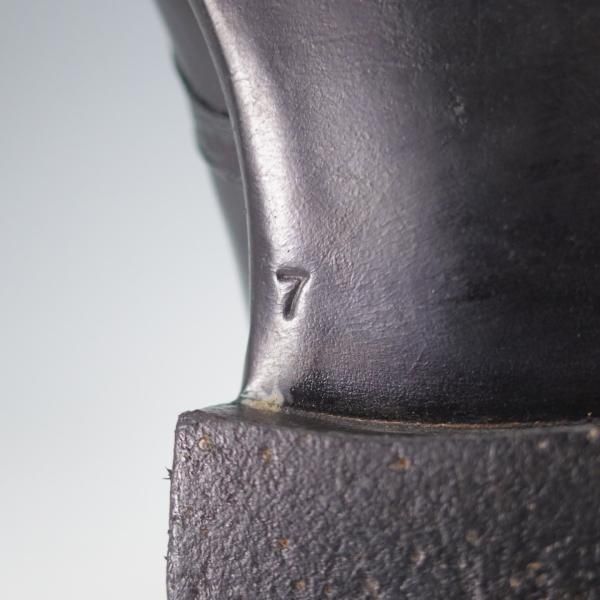 極上★(伊)シルヴァノ・ラッタンジ SIZE 7【貴重★クロコダイル×カーフ/Vフロント】プレーントゥ/黒/Silvano Lattanzi★j080