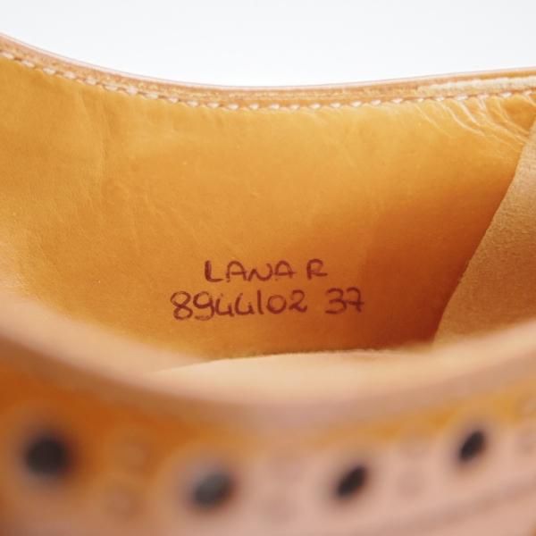 ★チャーチ(レディース) SIZE 37【定価￥165,000-★LANA R/ダブルモンク】ポリッシュドバインダーカーフ/茶/Church's★j083