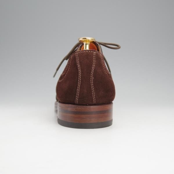 未使用★(独)ハインリッヒ・ディンケラッカー SIZE 9【貴重★コムデギャルソン別注/ジュンヤワタナベ】LONDONラスト/スエード/濃茶★j087