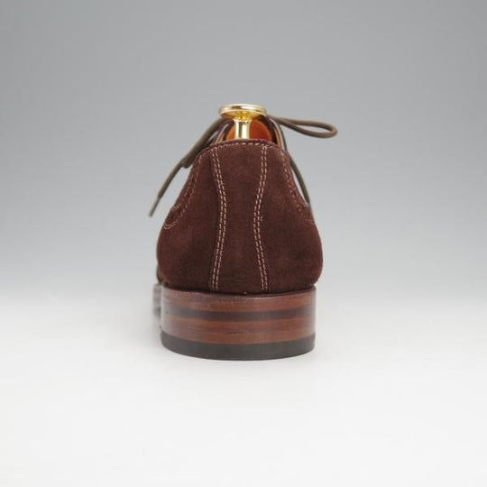 未使用★(独)ハインリッヒ・ディンケラッカー SIZE 9【貴重★コムデギャルソン別注/ジュンヤワタナベ】LONDONラスト/スエード/濃茶★j087