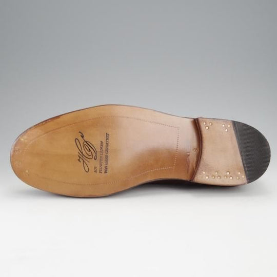 未使用★(独)ハインリッヒ・ディンケラッカー SIZE 9【貴重★コムデギャルソン別注/ジュンヤワタナベ】LONDONラスト/スエード/濃茶★j087