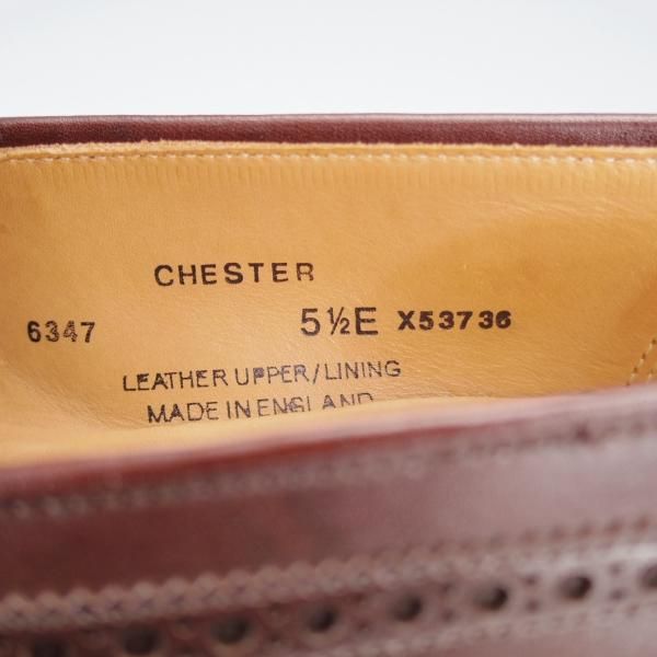 ★クロケット&ジョーンズ 5.5E【定価￥106,700-★キャベンディッシュ3同型/375ラスト】タッセルローファー/濃茶/Crockett&Jones★j092