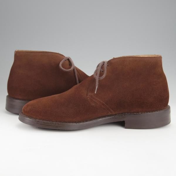 ★チャーチ 75F/UK7.5【現行定価￥148,500-★ダイナイトソール仕様/RYDER 3/ライダー】81ラスト/チャッカブーツ/スエード/Church's★j094