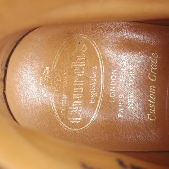 ★チャーチ 75F/UK7.5【現行定価￥148,500-★ダイナイトソール仕様/RYDER 3/ライダー】81ラスト/チャッカブーツ/スエード/Church's★j094