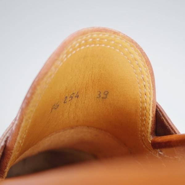 極上★(伊)F.LLIジャコメッティ SIZE 39【定価￥118,800-★コインローファー/FG254/LUIGINO】ホースレザー/Giacometti★j096