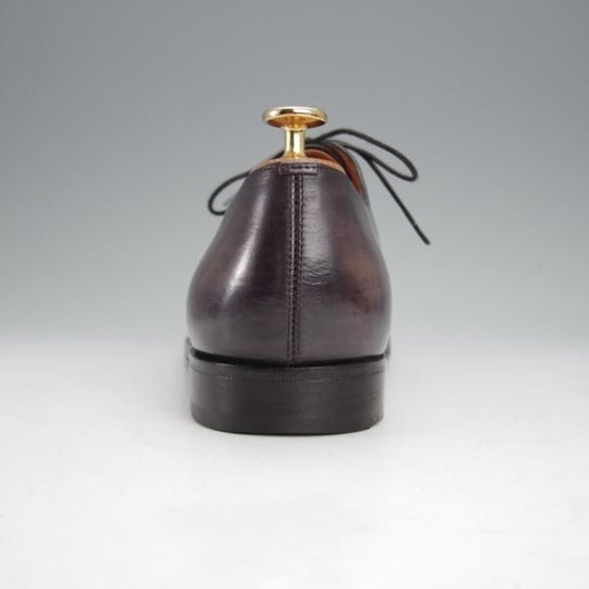 極美品★(仏)ベルルッティ SIZE 8【現行定価30万円以上★カリグラフィ/ALESSANDRO】アレッサンドロ/灰茶系パティーヌ/Berluti★j097