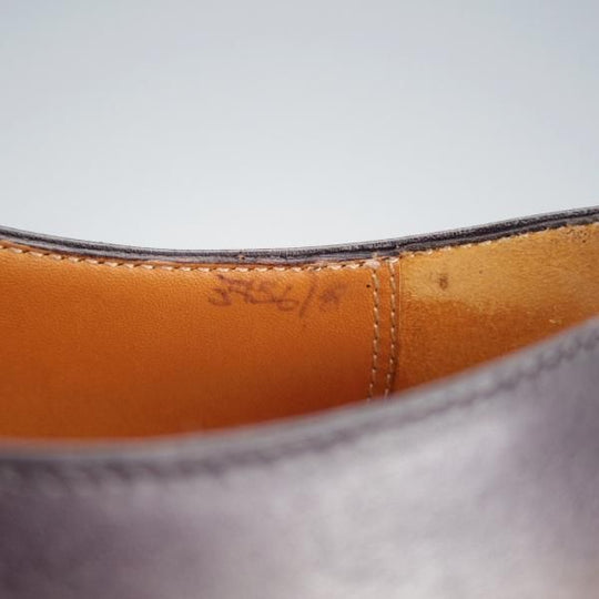 極美品★(仏)ベルルッティ SIZE 8【現行定価30万円以上★カリグラフィ/ALESSANDRO】アレッサンドロ/灰茶系パティーヌ/Berluti★j097