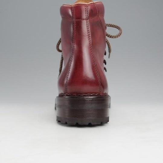 極美品★(伊)F.LLIジャコメッティ SIZE 41【モデル定価￥143,000-★マルモラーダ/FG105】マウンテンブーツ/赤茶/Giacometti★j100