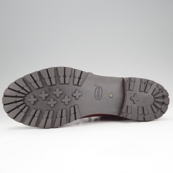 極美品★(伊)F.LLIジャコメッティ SIZE 41【モデル定価￥143,000-★マルモラーダ/FG105】マウンテンブーツ/赤茶/Giacometti★j100