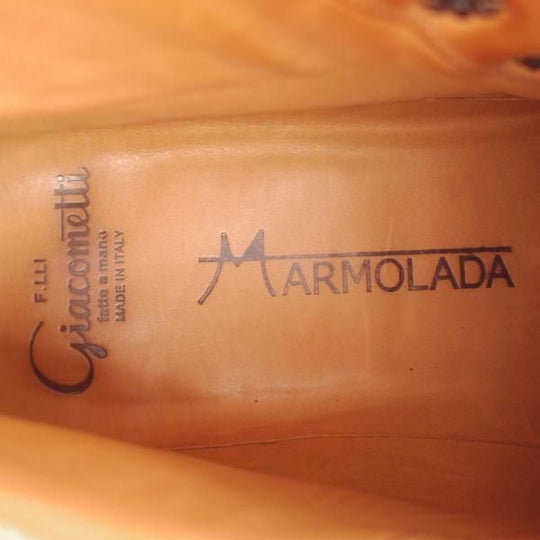 極美品★(伊)F.LLIジャコメッティ SIZE 41【モデル定価￥143,000-★マルモラーダ/FG105】マウンテンブーツ/赤茶/Giacometti★j100