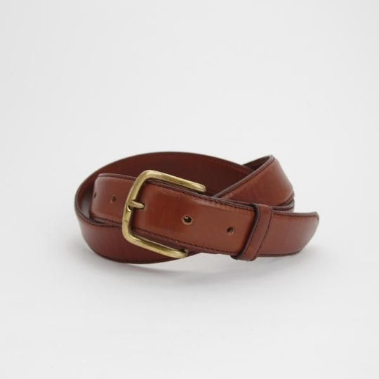 極上★エドワードグリーン 32インチ【★ベルト/レザー/茶】メンズ/革/EDWARD GREEN★j101