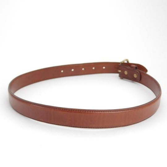 極上★エドワードグリーン 32インチ【★ベルト/レザー/茶】メンズ/革/EDWARD GREEN★j101