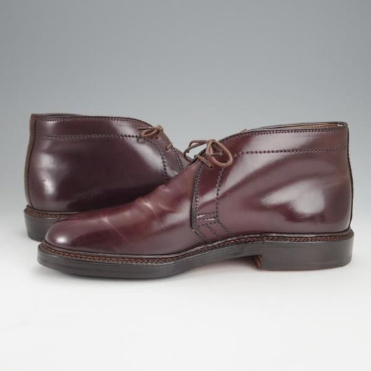 ほぼ未使用★オールデン 6E【定価￥176,000-★コードバン仕様/1339】バリーラスト/チャッカブーツ/#8/赤茶/メンズ/Alden★j102