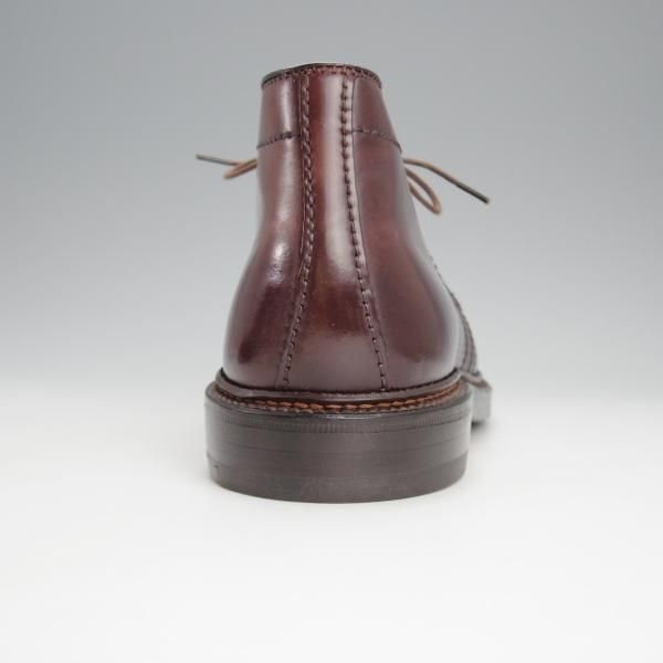 ほぼ未使用★オールデン 6E【定価￥176,000-★コードバン仕様/1339】バリーラスト/チャッカブーツ/#8/赤茶/メンズ/Alden★j102