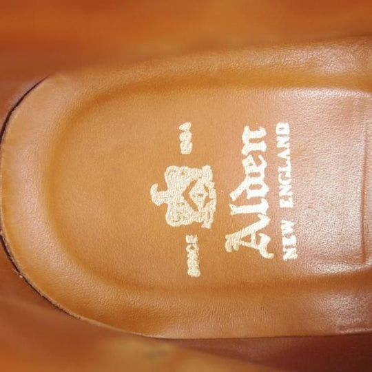 ほぼ未使用★オールデン 6E【定価￥176,000-★コードバン仕様/1339】バリーラスト/チャッカブーツ/#8/赤茶/メンズ/Alden★j102