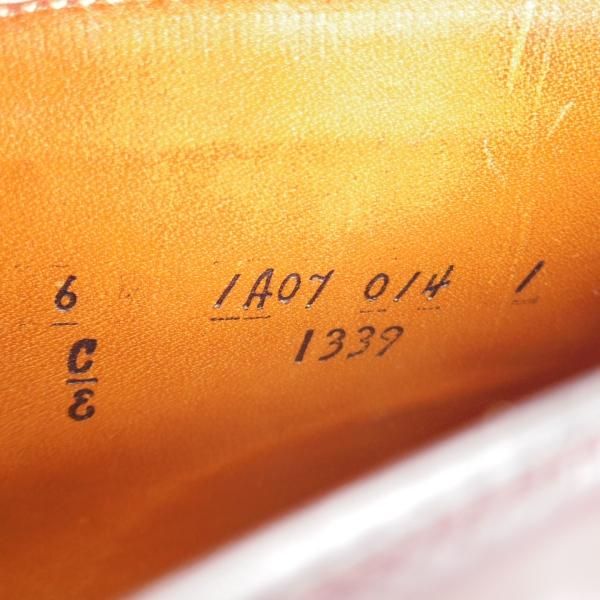 ほぼ未使用★オールデン 6E【定価￥176,000-★コードバン仕様/1339】バリーラスト/チャッカブーツ/#8/赤茶/メンズ/Alden★j102