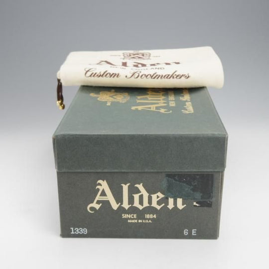 ほぼ未使用★オールデン 6E【定価￥176,000-★コードバン仕様/1339】バリーラスト/チャッカブーツ/#8/赤茶/メンズ/Alden★j102