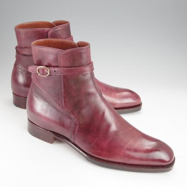 極上★(伊)シルヴァノ・ラッタンジ SIZE 7【貴重★ハンドソーンウェルテッド製法/シューツリー付】ISETAN別注/ジョッパーブーツ★j105