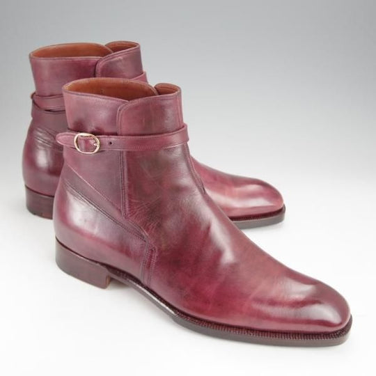 極上★(伊)シルヴァノ・ラッタンジ SIZE 7【貴重★ハンドソーンウェルテッド製法/シューツリー付】ISETAN別注/ジョッパーブーツ★j105