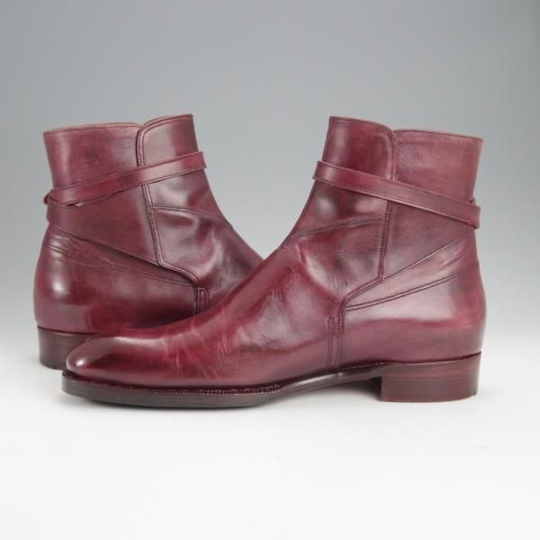 極上★(伊)シルヴァノ・ラッタンジ SIZE 7【貴重★ハンドソーンウェルテッド製法/シューツリー付】ISETAN別注/ジョッパーブーツ★j105