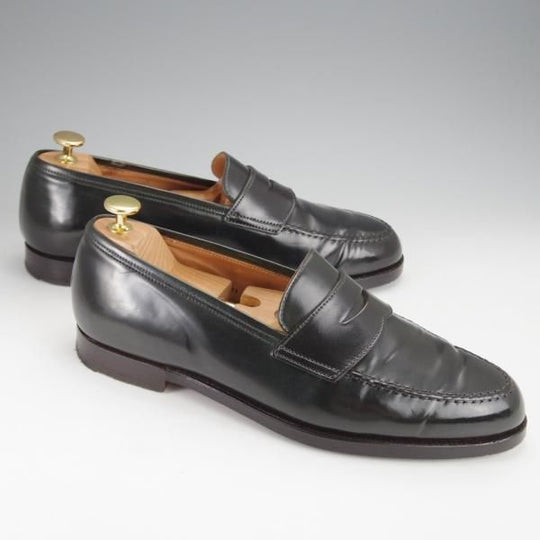 極上★クロケット&ジョーンズ 8E【国内20足限定★コードバン/深緑/BOSTON 2】ボストン/376ラスト/コインローファー/Crockett&Jones★j110