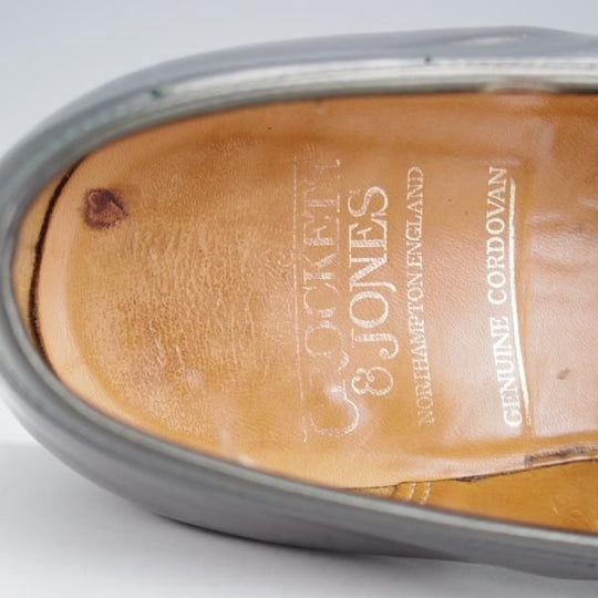 極上★クロケット&ジョーンズ 8E【国内20足限定★コードバン/深緑/BOSTON 2】ボストン/376ラスト/コインローファー/Crockett&Jones★j110