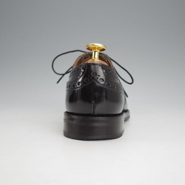 極上★チャーチ(レディース) SIZE 35.5【定価￥176,000-★バーウッド/BURWOOD WG】ポリッシュドバインダーカーフ/黒/Church's★j114