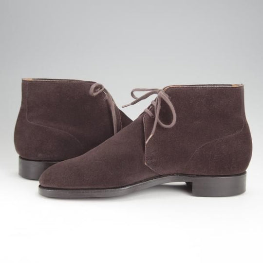 極美品★クロケット&ジョーンズ 6D【現行定価￥74,800-★ダイナイトソール仕様/CHUKKA】200ラスト/チャッカブーツ/Crockett&Jones★j117