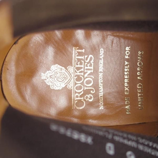 極美品★クロケット&ジョーンズ 6D【現行定価￥74,800-★ダイナイトソール仕様/CHUKKA】200ラスト/チャッカブーツ/Crockett&Jones★j117