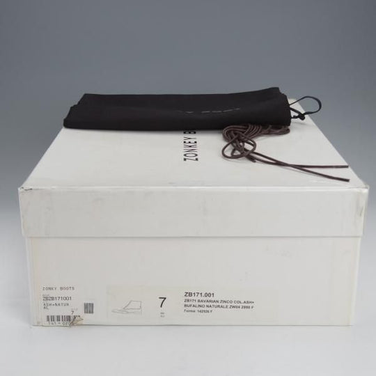 極上★(東欧)ゾンキー・ブーツ SIZE 7【定価￥145,800-★ハンドソーンウェルテッド製法/(伊)F.LLIジャコメッティ製】コンビ★j119