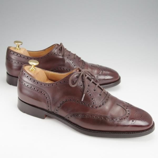 ★チャーチ 80F/UK8【現行定価￥160,600-★チェットウィンド/CHETWYND】173ラスト/フルブローグ/カーフ/濃茶/Church's★j120
