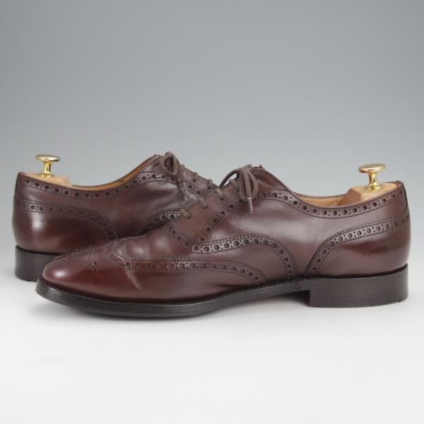 ★チャーチ 80F/UK8【現行定価￥160,600-★チェットウィンド/CHETWYND】173ラスト/フルブローグ/カーフ/濃茶/Church's★j120