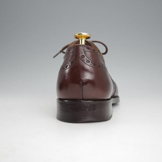 ★チャーチ 80F/UK8【現行定価￥160,600-★チェットウィンド/CHETWYND】173ラスト/フルブローグ/カーフ/濃茶/Church's★j120