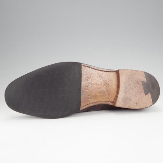 ★チャーチ 80F/UK8【現行定価￥160,600-★チェットウィンド/CHETWYND】173ラスト/フルブローグ/カーフ/濃茶/Church's★j120