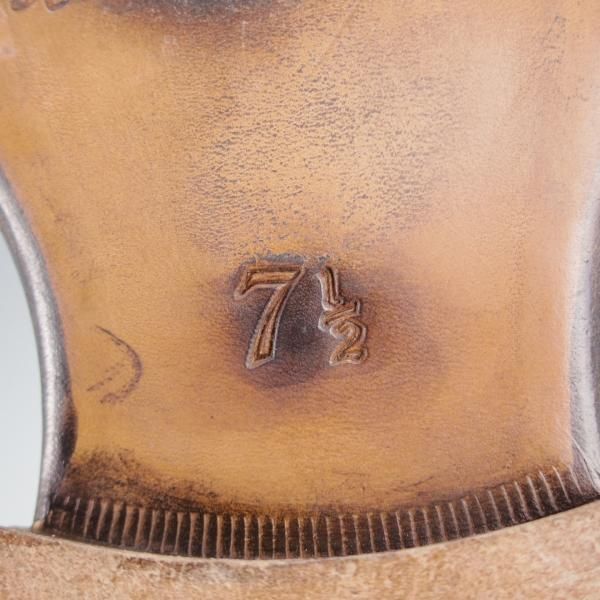 極美品★(伊)ブランキーニ・カルツォレリア SIZE 7.5【定価3,800ユーロ(52万円程度)★ノルベジェーゼ製法/シューツリー付】黒〜灰★j121