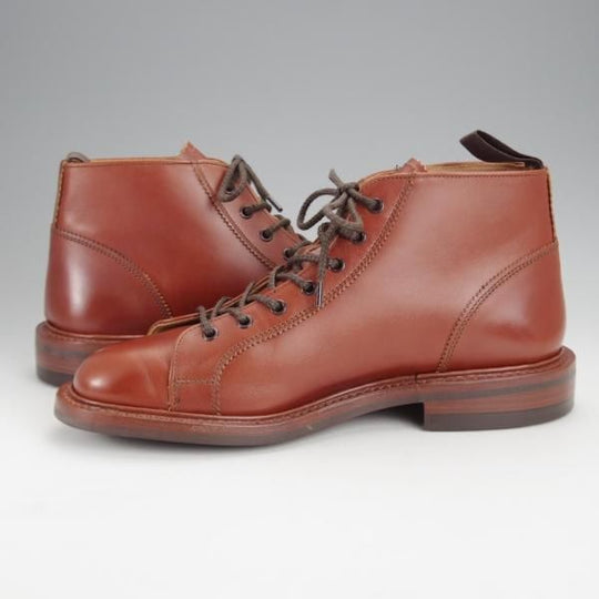 ほぼ試着程度★トリッカーズ SIZE 7【定価￥104,500-★ダイナイトソール仕様/モンキーブーツ】Ethan/マロンアンティーク/Tricker's★j122