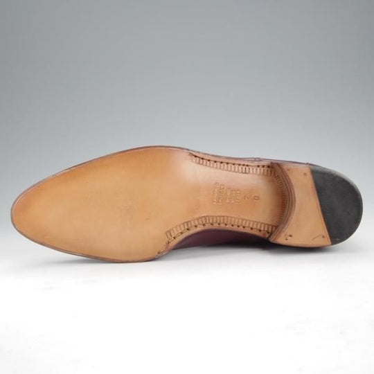 未使用★(伊)タニノクリスチー SIZE 7【定価15万円以上★デッドストック品/ジョッパーブーツ】100434/カーフ/赤茶/TANINO CRISCI★j125