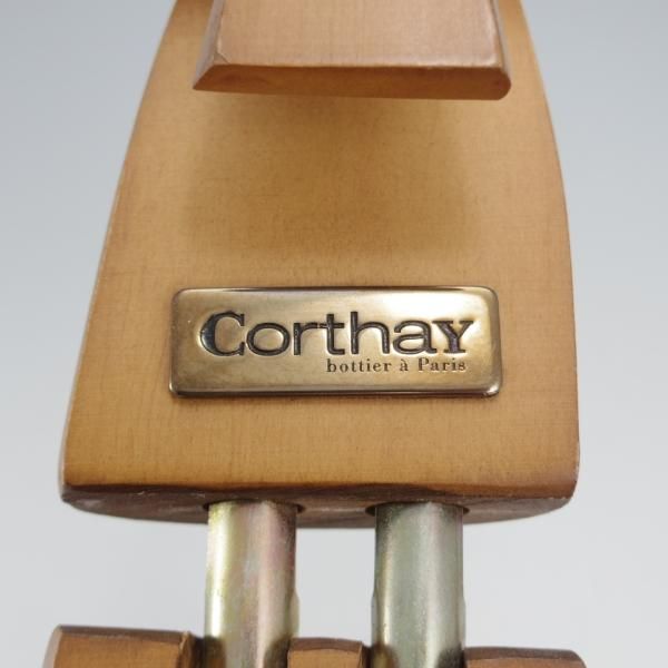 ★(仏)Corthay/コルテ SIZE 8【定価￥20,520-★純正シューツリー】木製シューキーパー/メンズ★j128