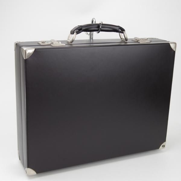 美品★ダンヒル/dunhill【定価10万円以上★レザー/アタッシュケース】メンズ/ビジネス/バッグ/黒/鞄/ブリーフケース★N5845