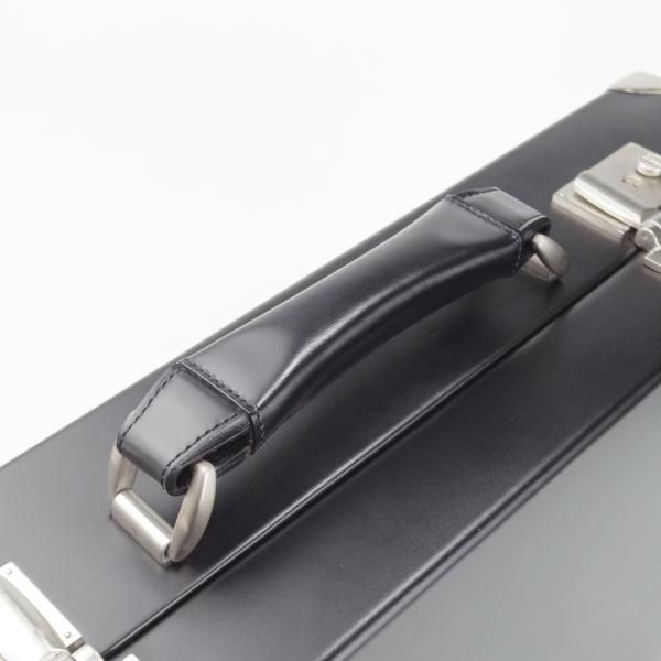 美品★ダンヒル/dunhill【定価10万円以上★レザー/アタッシュケース】メンズ/ビジネス/バッグ/黒/鞄/ブリーフケース★N5845