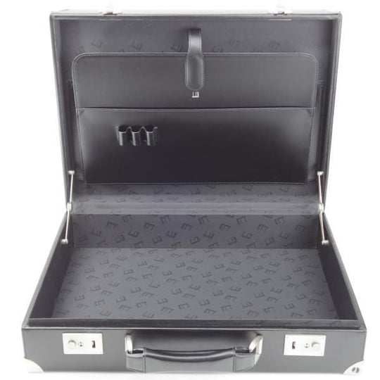 美品★ダンヒル/dunhill【定価10万円以上★レザー/アタッシュケース】メンズ/ビジネス/バッグ/黒/鞄/ブリーフケース★N5845