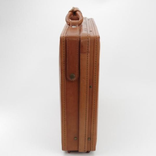 極上★(米)ハートマン/hartmann luggage【定価20万円以上★アタッシュケース】ベルティングレザー/メンズ/ビジネス/バッグ/茶/鞄★N5846