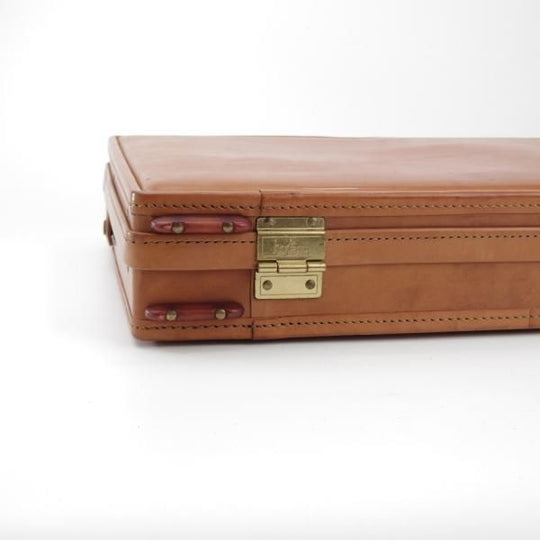 極上★(米)ハートマン/hartmann luggage【定価20万円以上★アタッシュケース】ベルティングレザー/メンズ/ビジネス/バッグ/茶/鞄★N5846