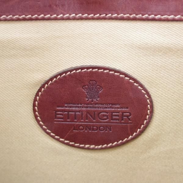 極上★(英)エッティンガー/ETTINGER【★ケンジントン/KENSINGTON】レザー/トートバッグ/ブリーフケース/メンズ/ビジネス/バッグ/茶/鞄★N5849