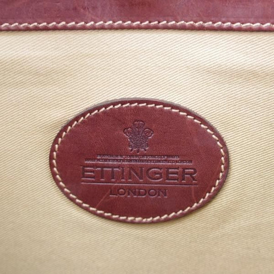 極上★(英)エッティンガー/ETTINGER【★ケンジントン/KENSINGTON】レザー/トートバッグ/ブリーフケース/メンズ/ビジネス/バッグ/茶/鞄★N5849