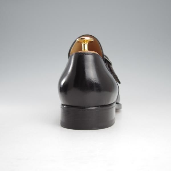 未使用★(伊)ステファノ・ベーメル SIZE 43【定価20万円以上★モンクストラップ/黒】カーフ/メンズ/Stefano Bemer★j138